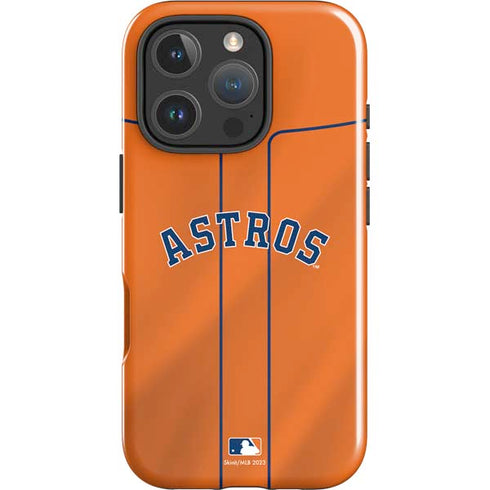 MLB Houston Astros Jersey Alternate iPhone 16 Pro Impact Case
